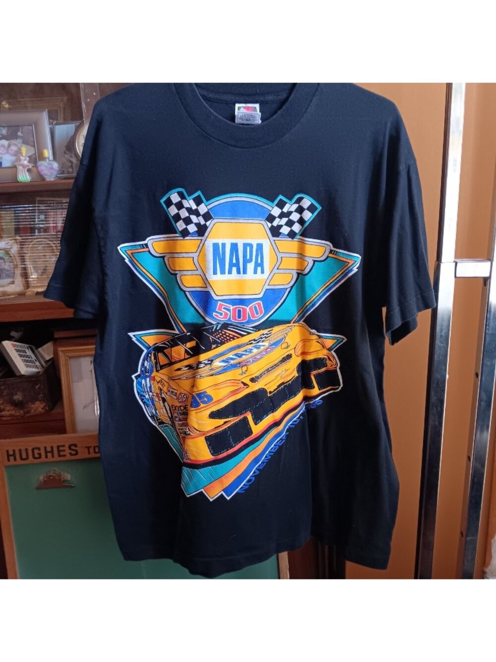 XL Vintage 1996 Napa 500 T-shirt Single Stitch Atlanta Motor Speedway 1990s USA